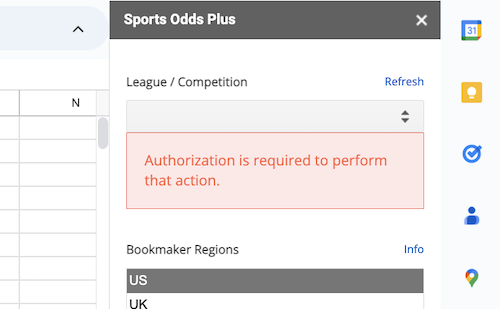 Authorization is required to perform that action
